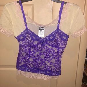 Sexy Dolce & Gabbana Laced Top